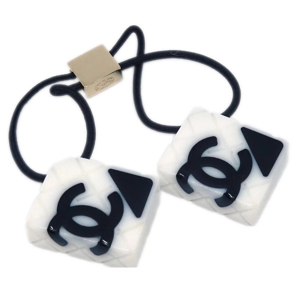 Chanel Hair Band Hair Accessories Black